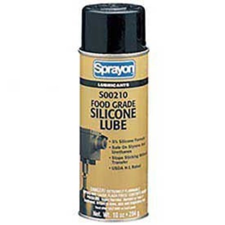 SPRAYON LU210 Food Grade Silicone Lubricant10 Oz. SC0210000